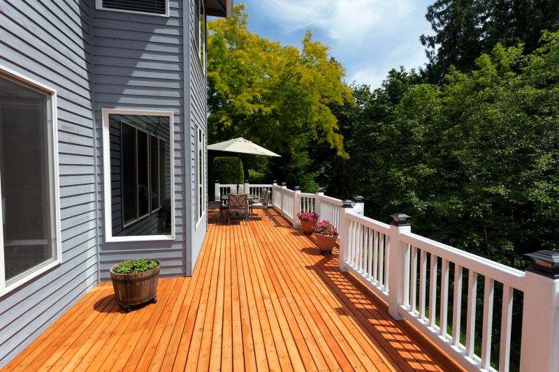 Deck Restaining