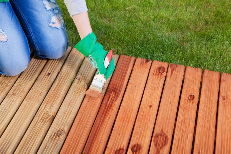 DIY Deck Restaining